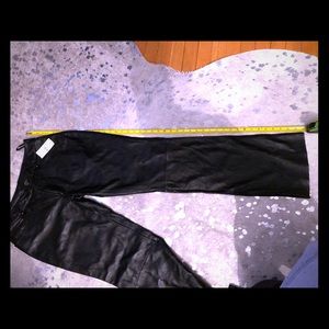 Wilsons Black genuine leather pants